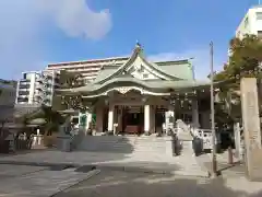 難波八阪神社の本殿