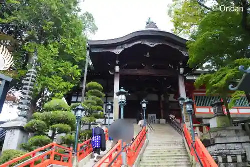 朝護孫子寺の本殿