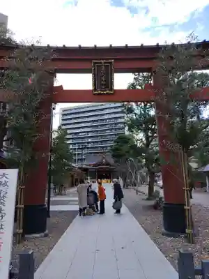 蒲田八幡神社の鳥居