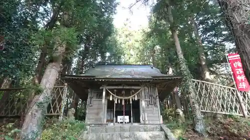 釣石神社の本殿