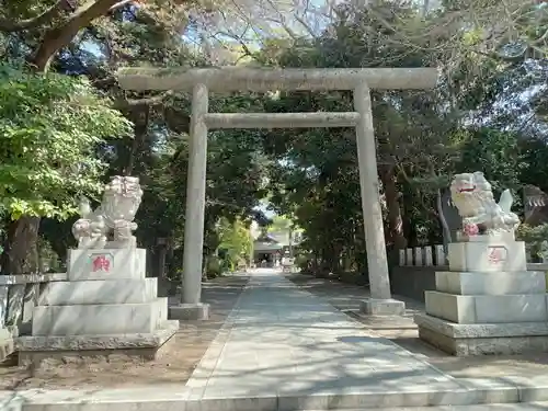 前鳥神社の鳥居