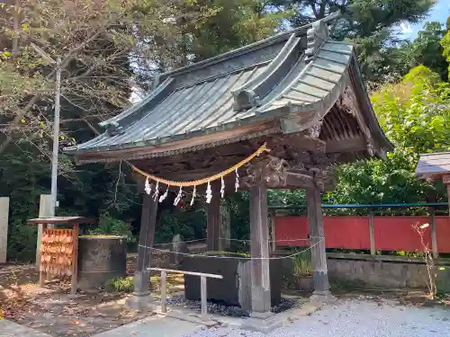 前玉神社の手水