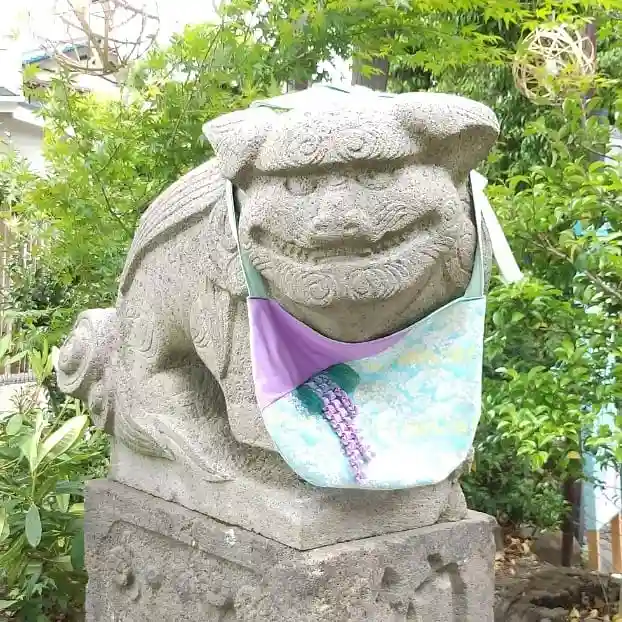 菊田神社の狛犬