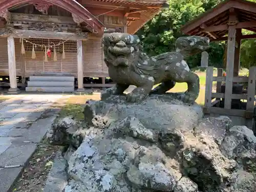 大宮神社の狛犬