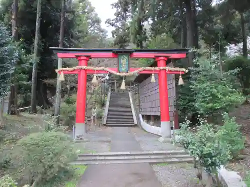 吉利倶八幡宮の鳥居