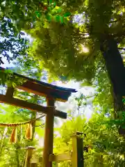 成田熊野神社の鳥居