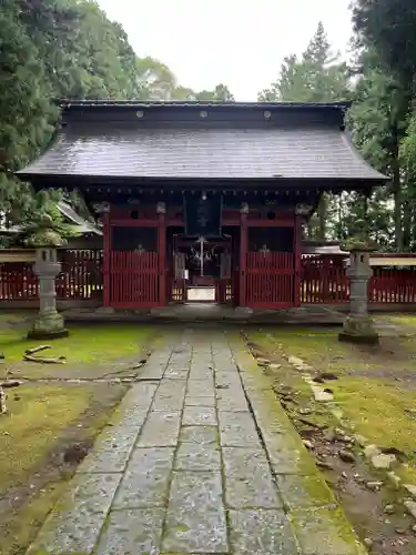 都々古別神社(八槻)の山門