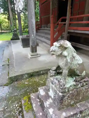 椋神社の狛犬