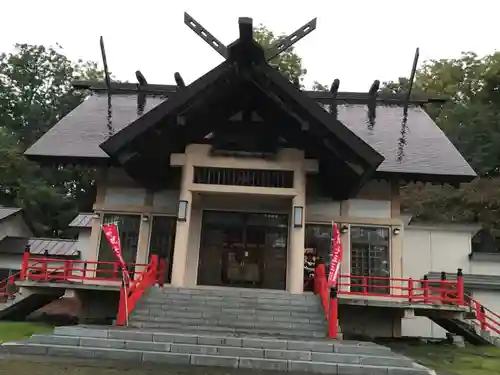 余市神社の本殿