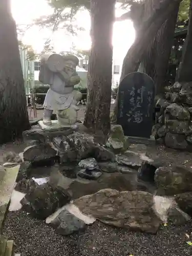 温泉神社〜いわき湯本温泉〜の像