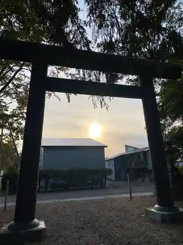 南幌神社の鳥居