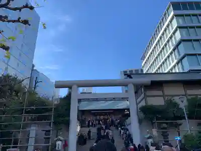 芝大神宮の鳥居