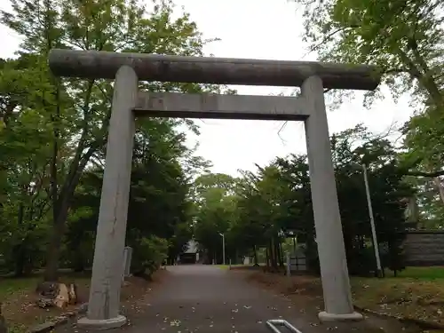 東神楽神社の鳥居