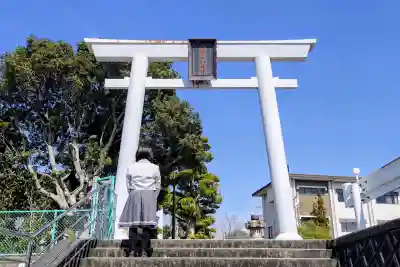 比佐豆知神社の鳥居