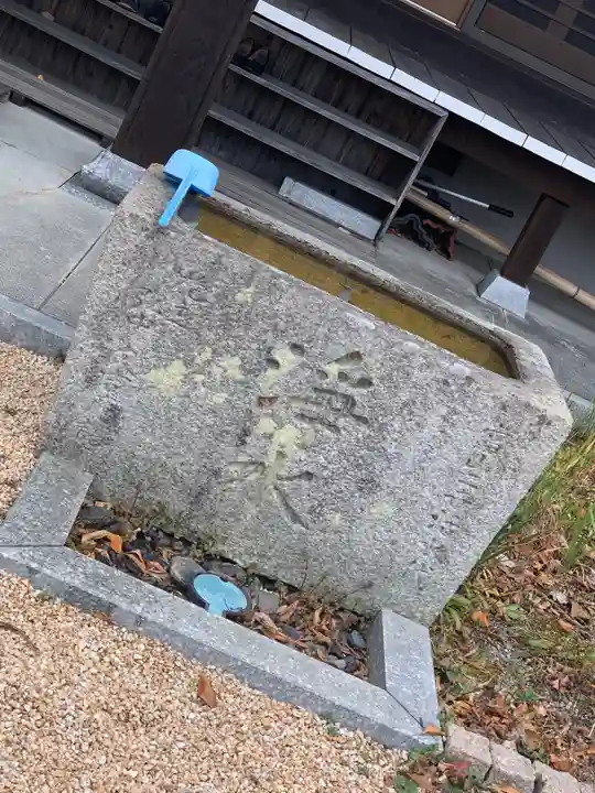 松心寺の手水舎