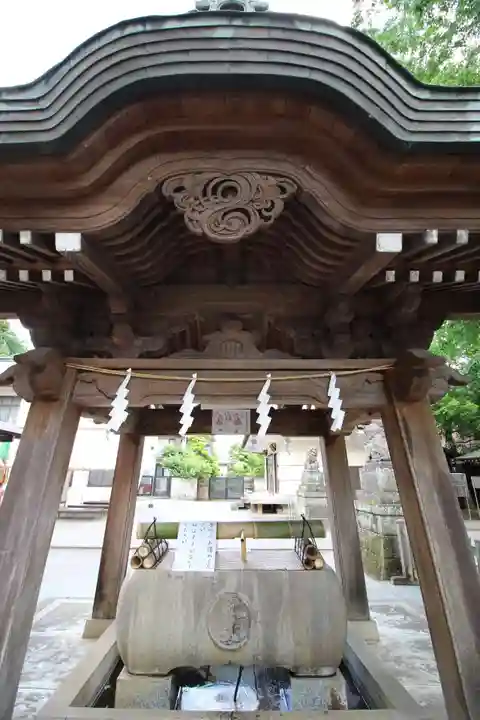 日枝神社水天宮の手水舎