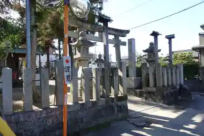 大神神社(粟殿)の鳥居