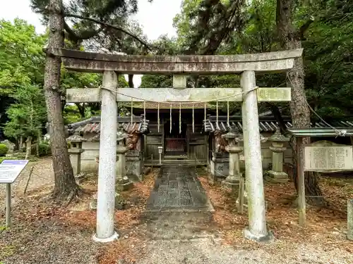 御剱八幡宮の鳥居