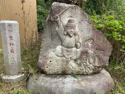 常陸二ノ宮　静神社の像