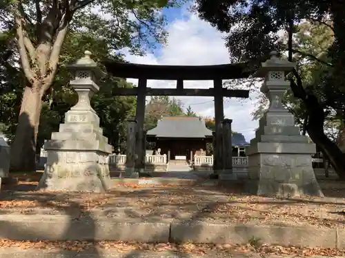 高木神社の鳥居