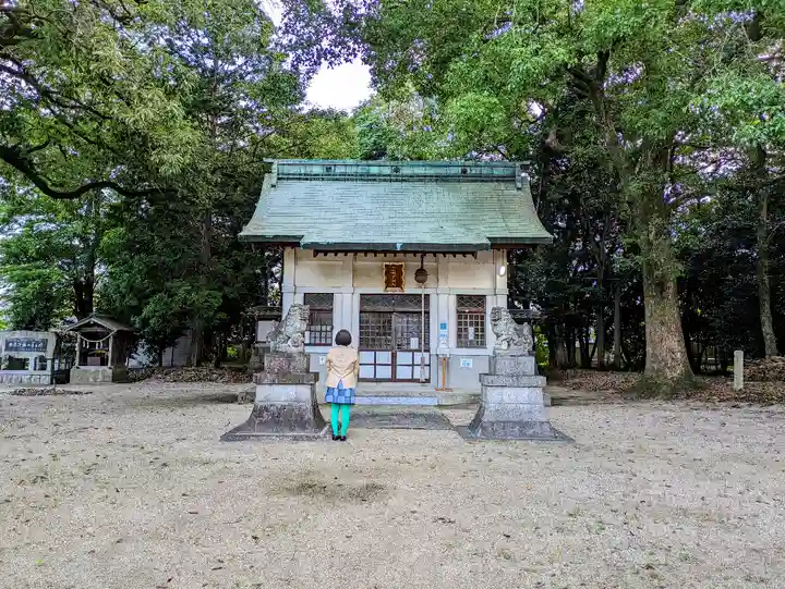 一之御前神社の本殿・本堂
