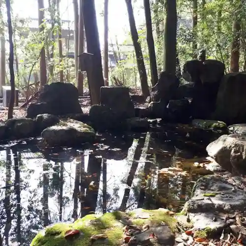舟津神社の庭園