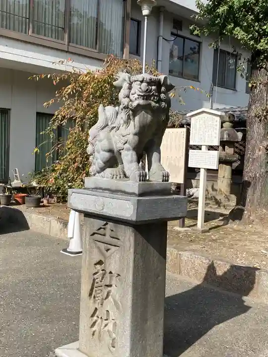 名古屋東照宮の狛犬