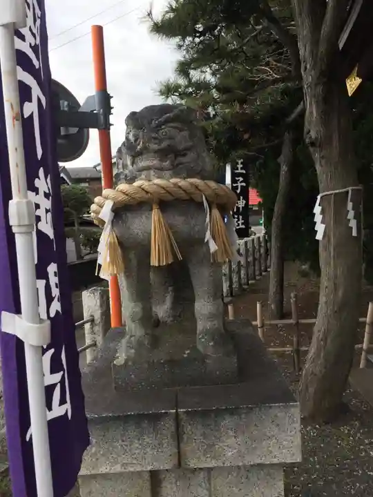 八王子神社の狛犬