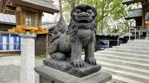 札幌諏訪神社の狛犬