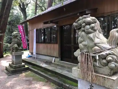 飯野高宮神山神社の狛犬