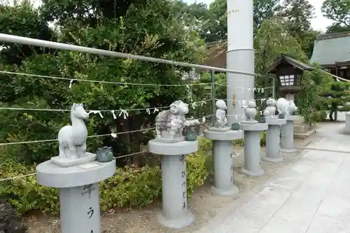 田村神社の像