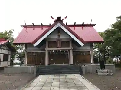 釧路一之宮 厳島神社の本殿・本堂