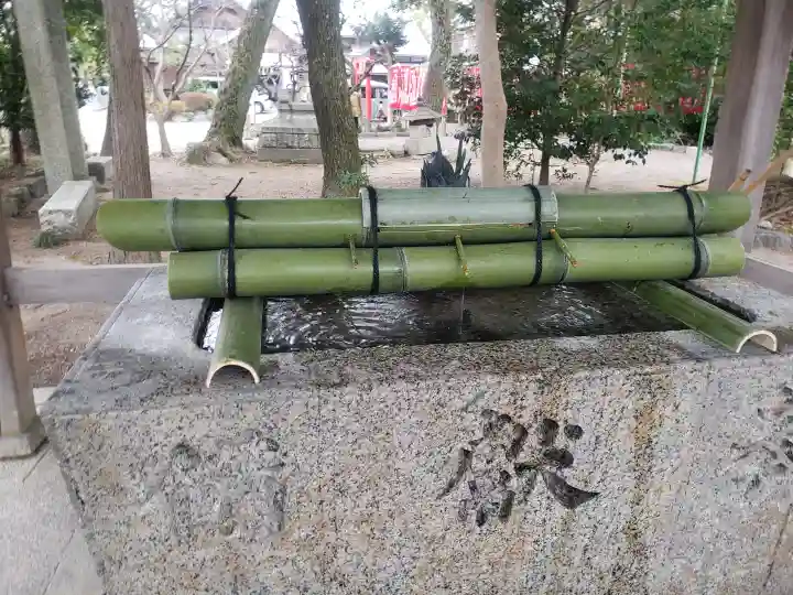 鎭國守國神社の手水舎