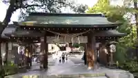 葛飾八幡宮の山門・神門