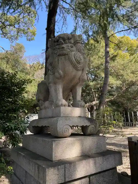 和歌山縣護國神社の狛犬