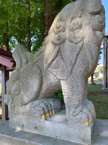 幌向神社の狛犬