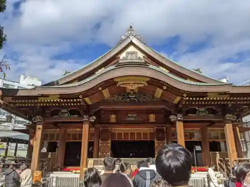 湯島天満宮の本殿・本堂