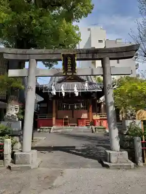 江島杉山神社の鳥居