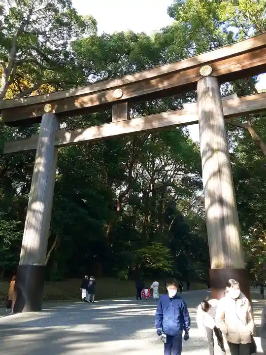 明治神宮の鳥居