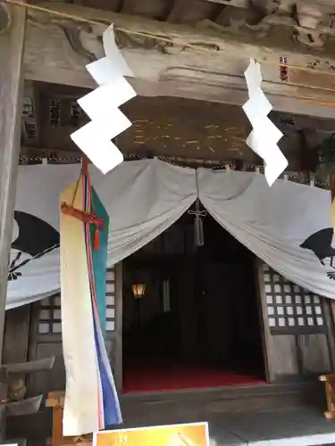 鷲子山上神社の本殿・本堂