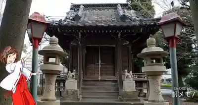 花之木稲荷神社の本殿・本堂