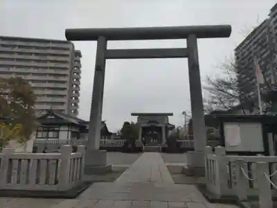 胡録神社の鳥居