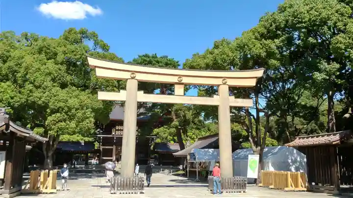 明治神宮の鳥居