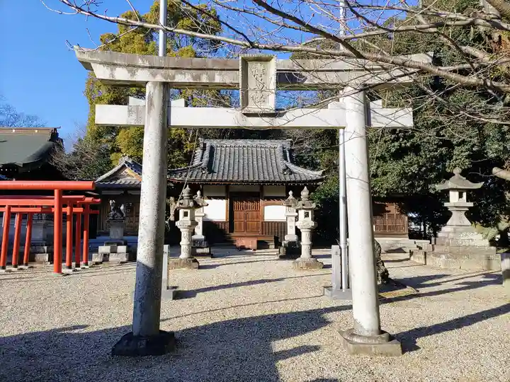 根崎八幡神社の鳥居