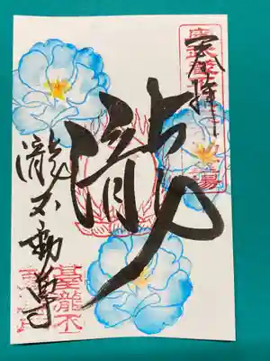 白地に青がきれいです。