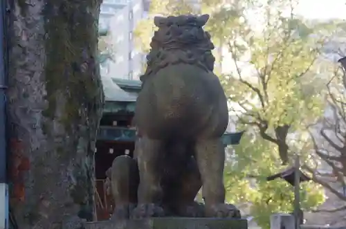 鐵砲洲稲荷神社の狛犬