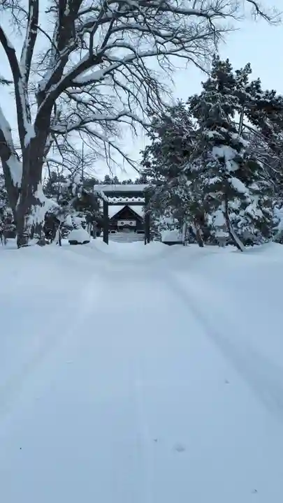 当別神社の鳥居