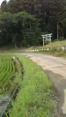 保呂輪神社の鳥居