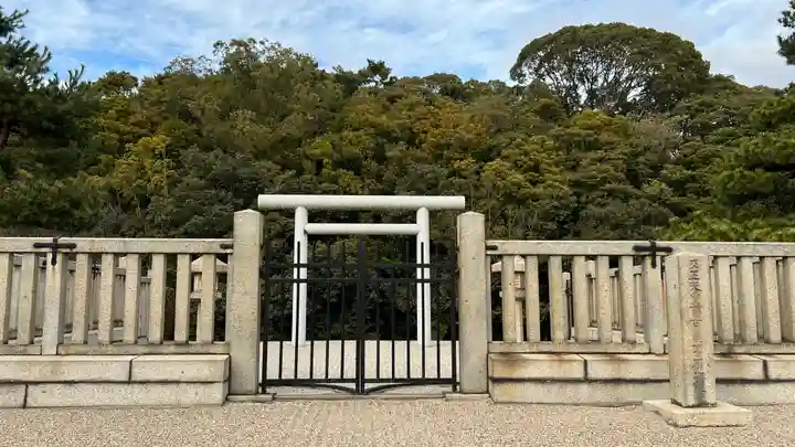 反正天皇陵(百舌鳥耳原北陵)の鳥居