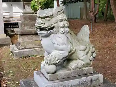 大鳥神社の狛犬